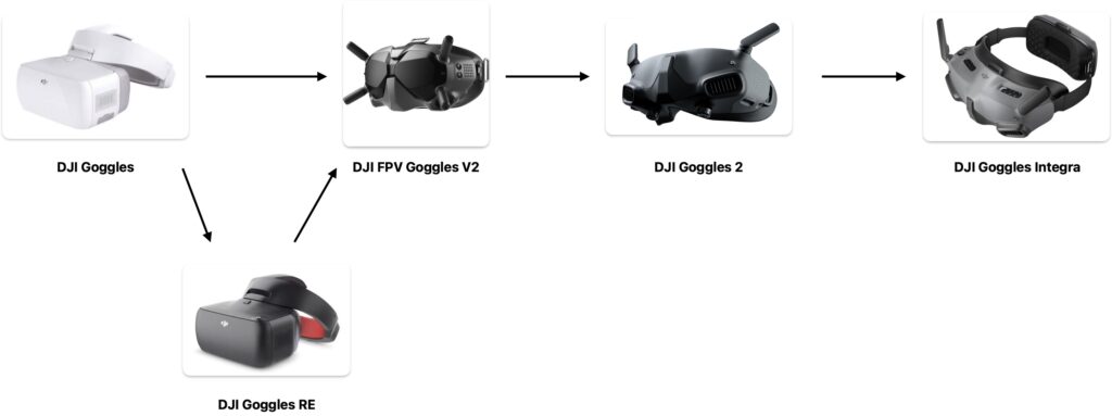 Diagram: DJI googles explained